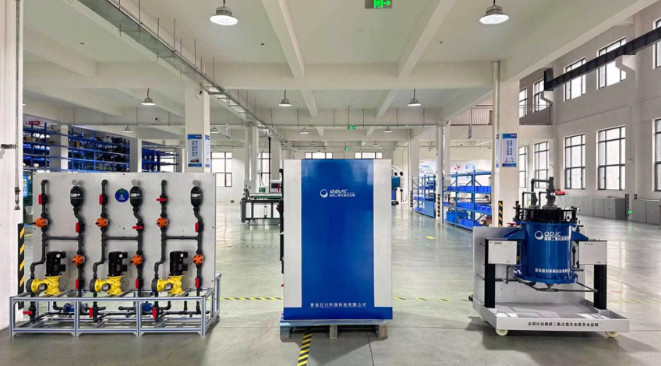 Qingdao J Environmental Protection Technology Co., Ltd. 공장 생산 라인