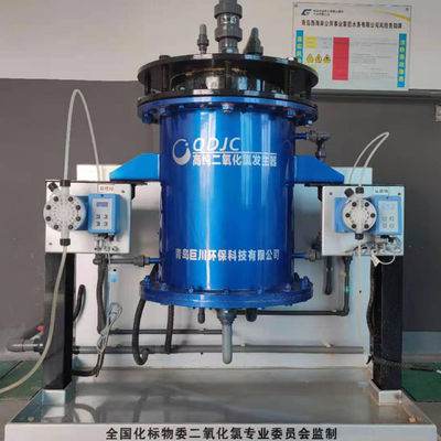 물 처리 시스템 전문 사크로즈 타입 JCT 가스 염소 이산화 생성기 150kg