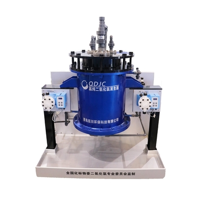 500-5000g/L 용량 Jct 사크로즈 타입 염소 이산화 생성기 첨단 기술