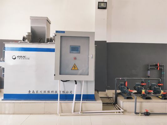 380 kg 무게 하수 처리 액체 0.37-2.2 kW 통합 자동