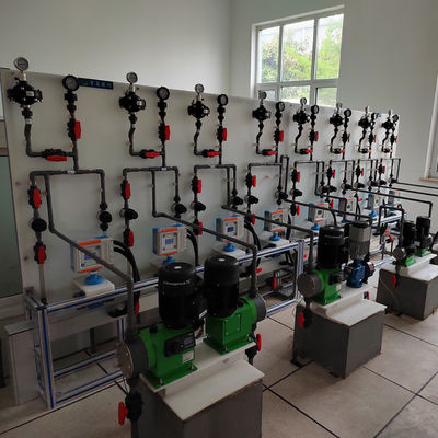 오토 폴리머 준비 하수 처리용 통합 화학 분말 투여 시스템