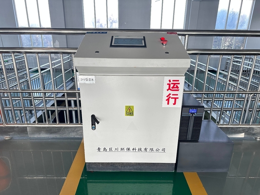70 * 50 * 120cm 저전압 전기 자동 물 플랜트 PLC 제어판 캐비닛 장애 종료 기능