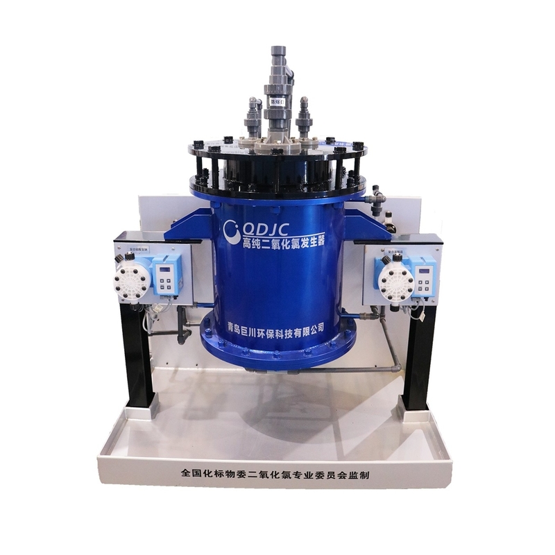 500-5000g/L 용량 Jct 사크로즈 타입 염소 이산화 생성기 첨단 기술